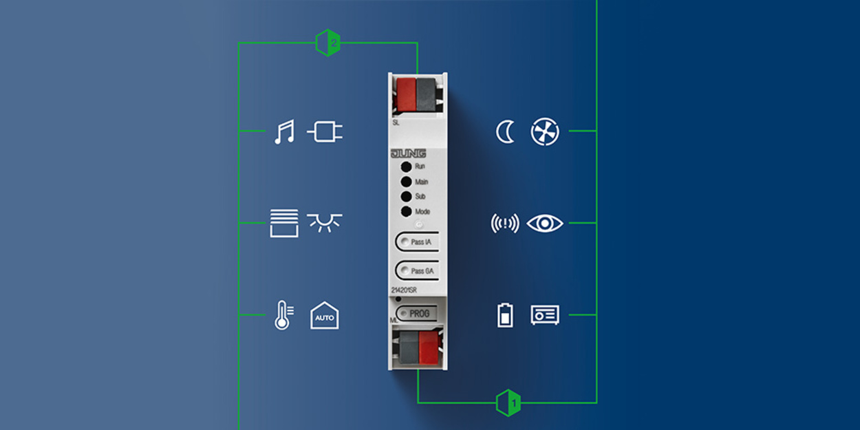 KNX Bereichs- und Linienkoppler bei Elektro von Pokrowsky in Biebelried